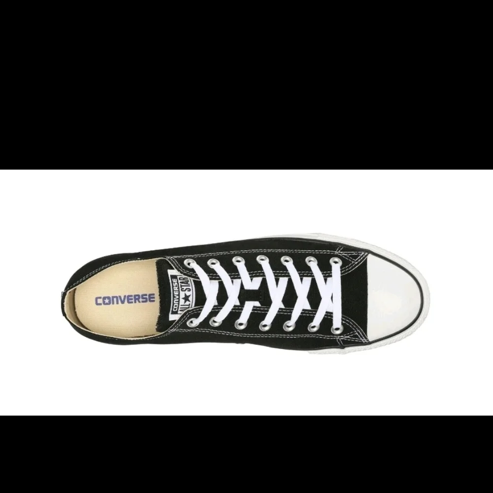 Converse Chuck Taylor All Star Low Top Unisex Shoes Sneakers M9166 -Black - Picture 6 of 9